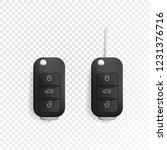car key icon and of the alarm... | Shutterstock .eps vector #1231376716