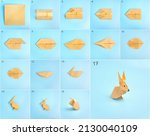 Origami Bunny. Step By Step...