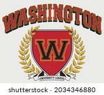 vintage varsity college... | Shutterstock .eps vector #2034346880