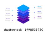 six isometric square shapes.... | Shutterstock .eps vector #1998539750