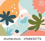 abstract floral art vector... | Shutterstock .eps vector #1968656776