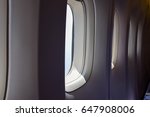 airplane window | Shutterstock . vector #647908006