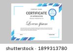this is a creative certificate... | Shutterstock .eps vector #1899313780