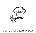 Creative Chef Hand Sign Logo...