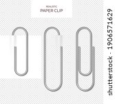 Metal Paper Clips On...