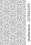 decorative print. geometric... | Shutterstock .eps vector #2175411193