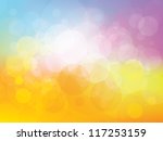 background with fresh colors... | Shutterstock .eps vector #117253159
