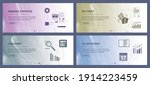 vector set of vertical web... | Shutterstock .eps vector #1914223459