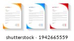  corporate modern letterhead... | Shutterstock .eps vector #1942665559