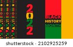 black history month background. ... | Shutterstock .eps vector #2102925259