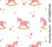 Seamless Pattern With Pink...