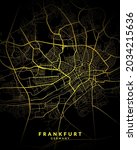 Frankfurt  Germany City Map...