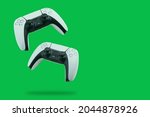 Next Generation Controllers falling on green background.