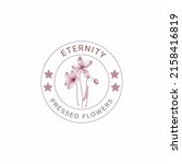 eternity flower logo design... | Shutterstock .eps vector #2158416819