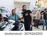 Small photo of deirqanoun el naher-tyre city-Lebanon-september-30-2021: motorcyclis drivers wait to get fuel at a petrol station in the south of Lebanon, which is in the throes of an unprecedented economic crisis u