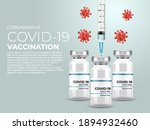 coronavirus vaccine banner... | Shutterstock .eps vector #1894932460