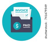 Invoice Flat Icon. Payment And...