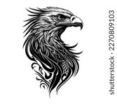 Eagle Tribal Tattoo Design...