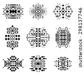 tribal elements collection.... | Shutterstock .eps vector #298137746