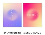 cover template set with... | Shutterstock .eps vector #2153046429