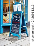 Small photo of Sally Lunns Cafe and Museum, Oldest House in Bath, Somerset, England, February 14th 2024