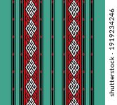 etnik tenun pattern design... | Shutterstock .eps vector #1919234246