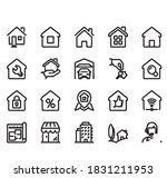 icon home vector illustrator... | Shutterstock .eps vector #1831211953