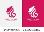 beauty care logo design.... | Shutterstock .eps vector #2162288389