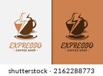coffee cup combined with flash... | Shutterstock .eps vector #2162288773