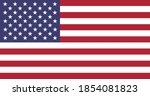official vector flag of the... | Shutterstock .eps vector #1854081823