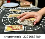 Fortune telling with tarot cards