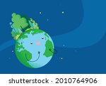 happy earth day or world... | Shutterstock .eps vector #2010764906