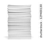 Stacked Paper Sheets Free Stock Photo - Public Domain Pictures