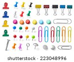 Collection Of Various Pushpins...