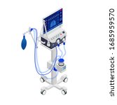 isometric ventilator medical... | Shutterstock .eps vector #1685959570