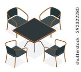 Table With Chairs For Cafes....