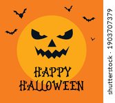 halloween vector art scary... | Shutterstock .eps vector #1903707379