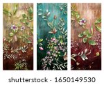 Abstract Art Colorful Flowers ...