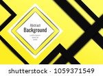 modern geometric with stripes... | Shutterstock .eps vector #1059371549