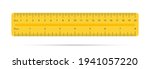 ruler inches and cm scale on... | Shutterstock .eps vector #1941057220