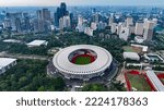 Small photo of Jakarta Indonesia 9 November 2022 Gelora Bung Karno Stadium Jakarta