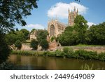 Worcester cathedral and the...