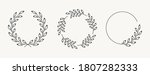 set of laurel wreath design... | Shutterstock .eps vector #1807282333