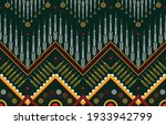 abstract ethnic geometric... | Shutterstock .eps vector #1933942799