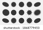 starburst speech bubbles ... | Shutterstock .eps vector #1868779453