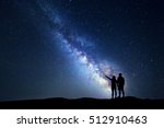 Milky Way With People On The...
