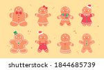 Cute Christmas Gingerbread Men...