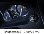 Start/stop engine button (focus on the button)