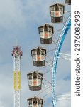 Small photo of Munich, Germany - September 25th 2023: Giant ferris wheel at the Oktoberfest in Munich, Germany