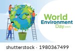world environment day on june 5 | Shutterstock .eps vector #1980367499